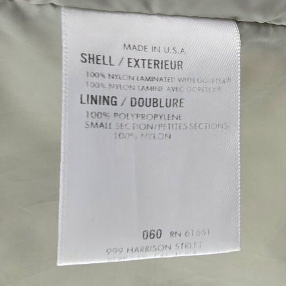 VTG L.L. Bean Stowaway Rain Jacket Men’s L Gore-Tex Packable Lightweight Hooded - Picture 8 of 9